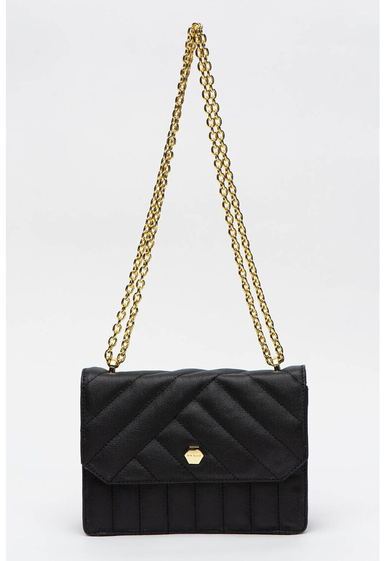 Ted Baker Кожена чанта Selbina с верижка - Pepit.bg