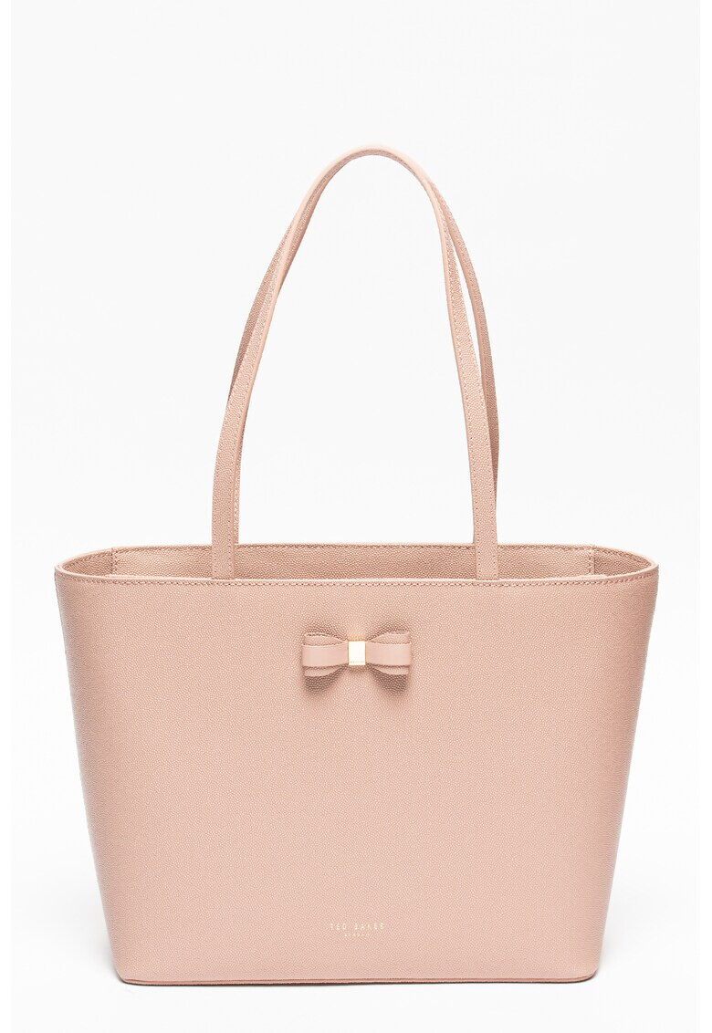 Ted Baker Кожена шопинг чанта Aveeda с вътрешен несесер - Pepit.bg