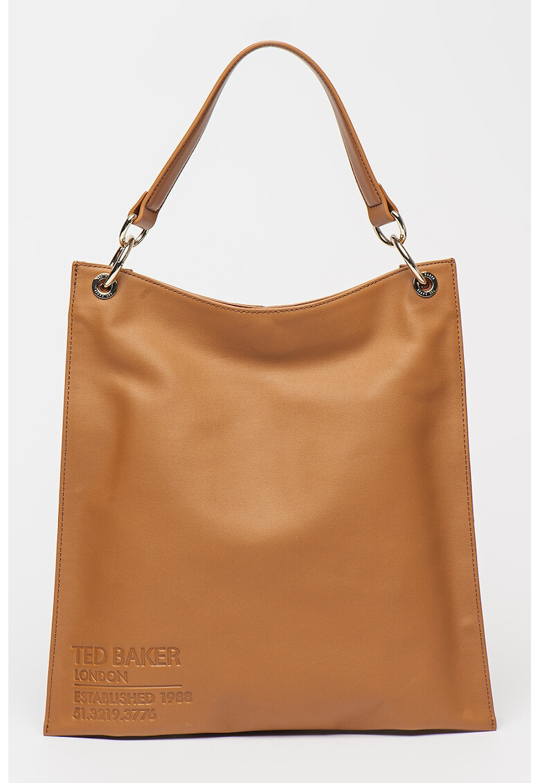 Ted Baker Кожена шопинг чанта Darcita тип хобо - Pepit.bg