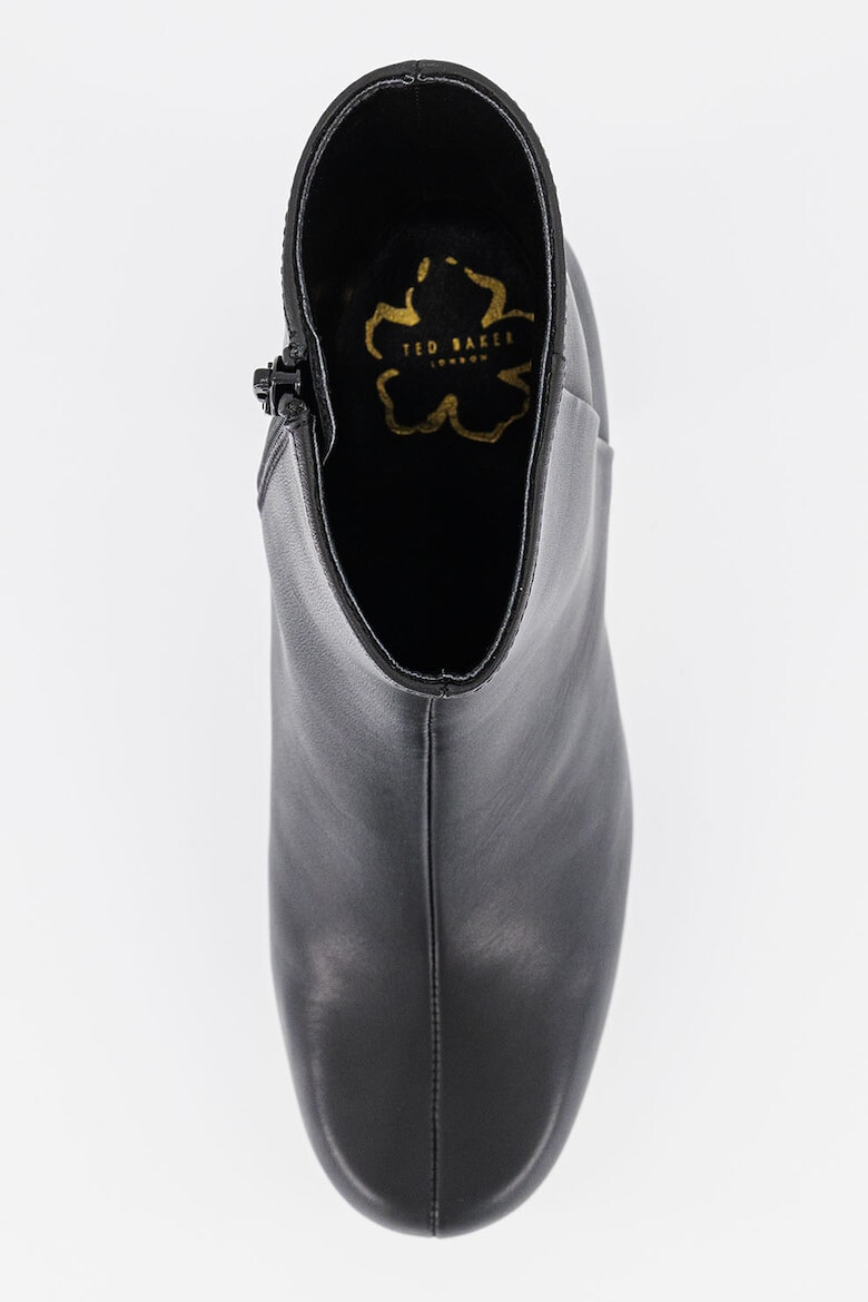 Ted Baker Кожени боти Dayli с масивен ток - Pepit.bg
