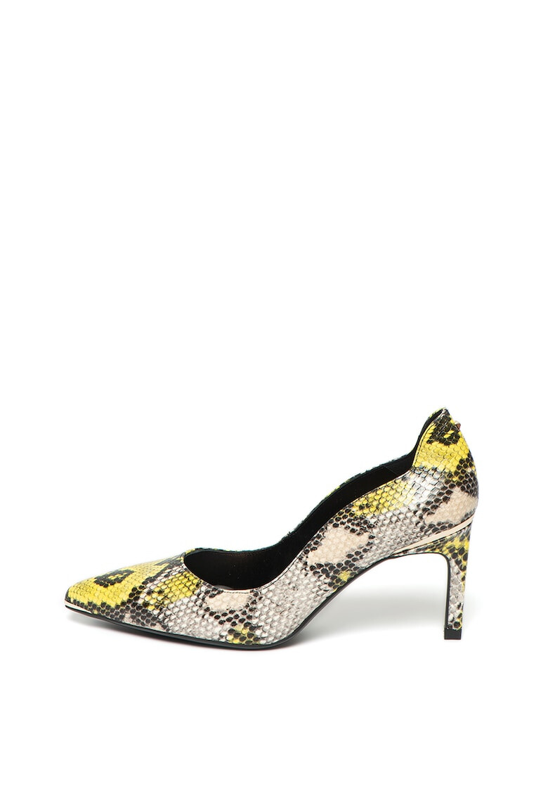 Ted Baker Кожени обувки Erinss с шагрен - Pepit.bg