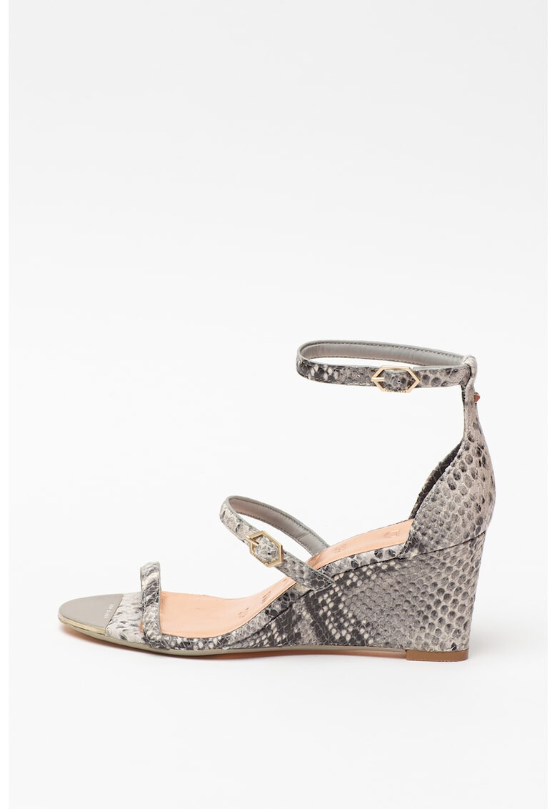 Ted Baker Кожени скосени сандали Weliins - Pepit.bg