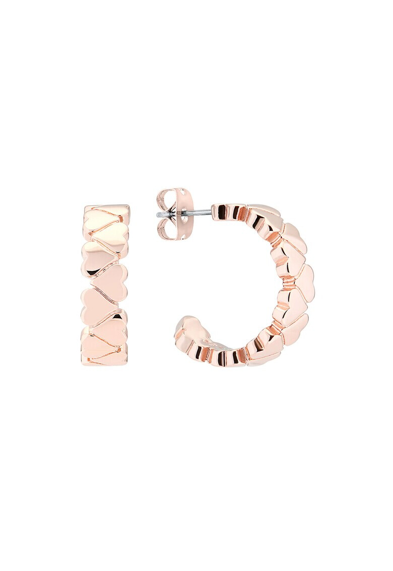 Ted Baker Кръгли обеци със сърца - Pepit.bg