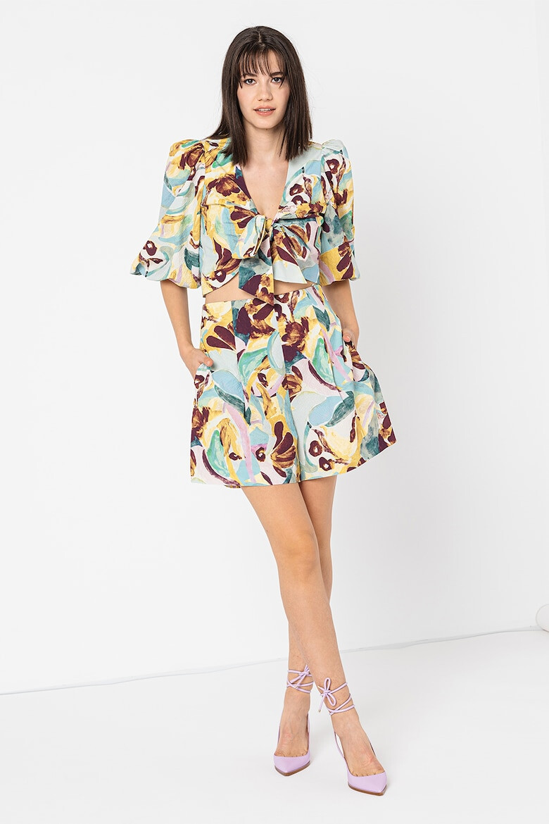 Ted Baker Къса блуза Bithana с бухнали ръкави - Pepit.bg