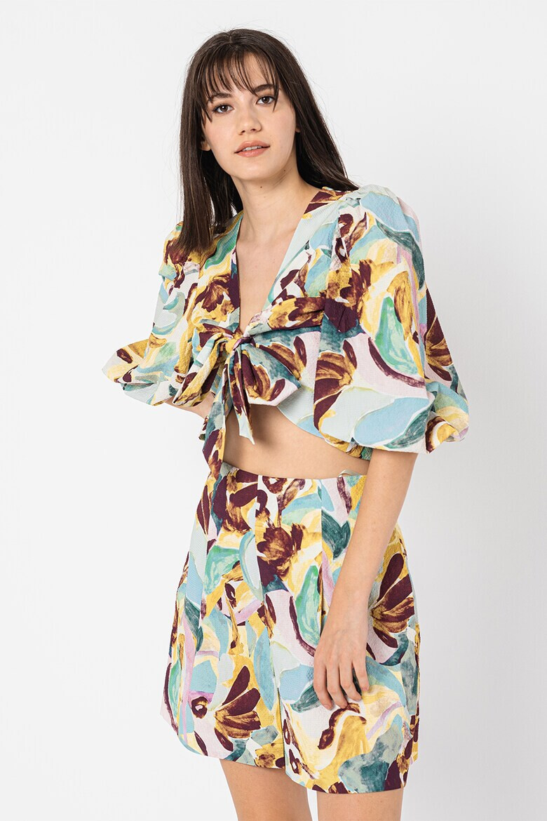 Ted Baker Къса блуза Bithana с бухнали ръкави - Pepit.bg
