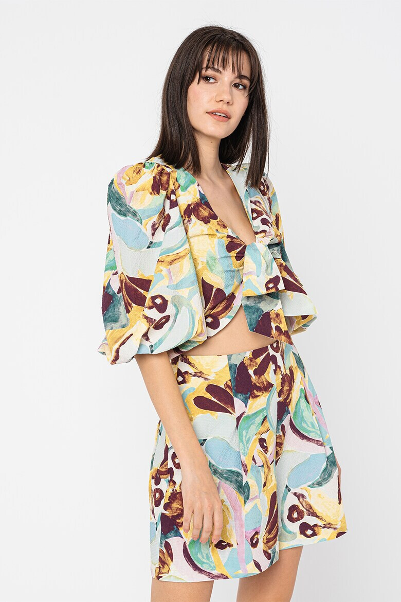 Ted Baker Къса блуза Bithana с бухнали ръкави - Pepit.bg