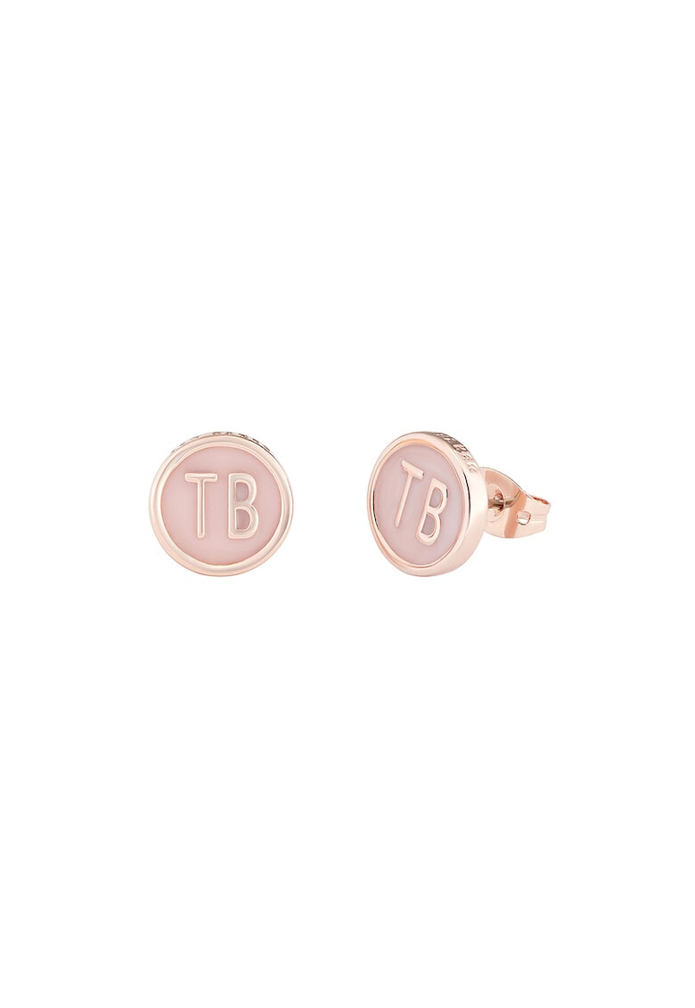 Ted Baker Обеци Dollsa с лого - Pepit.bg