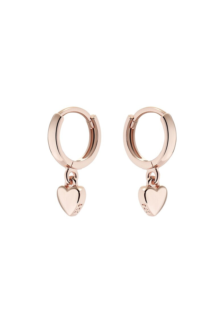 Ted Baker Обеци Harrie със сърцевидни детайли - Pepit.bg