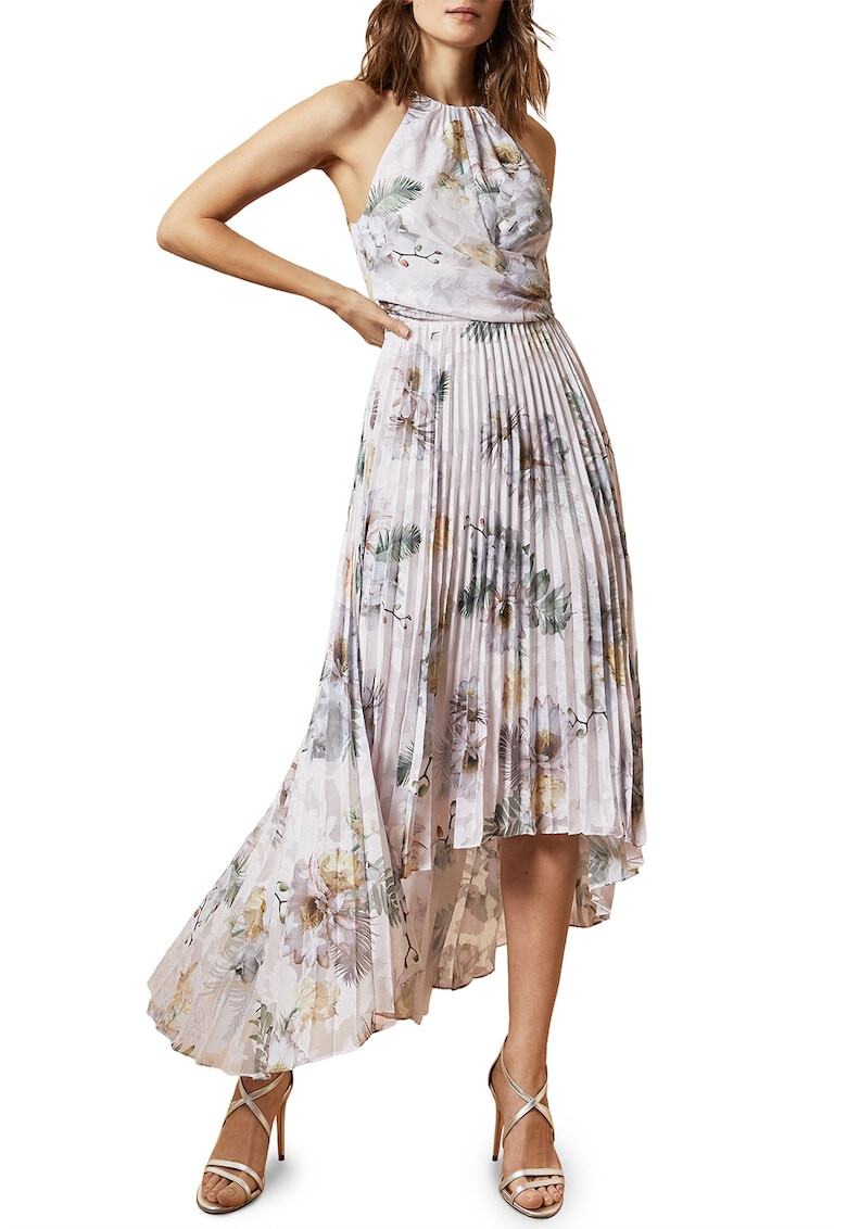 Ted Baker Плисирана флорална рокля Danieey - Pepit.bg