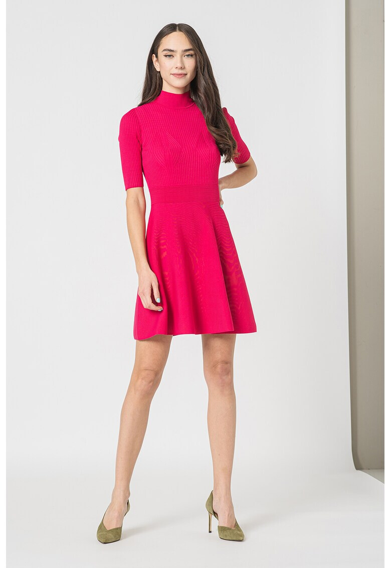 Ted Baker Разкроена рокля Viviiyy с рипс - Pepit.bg