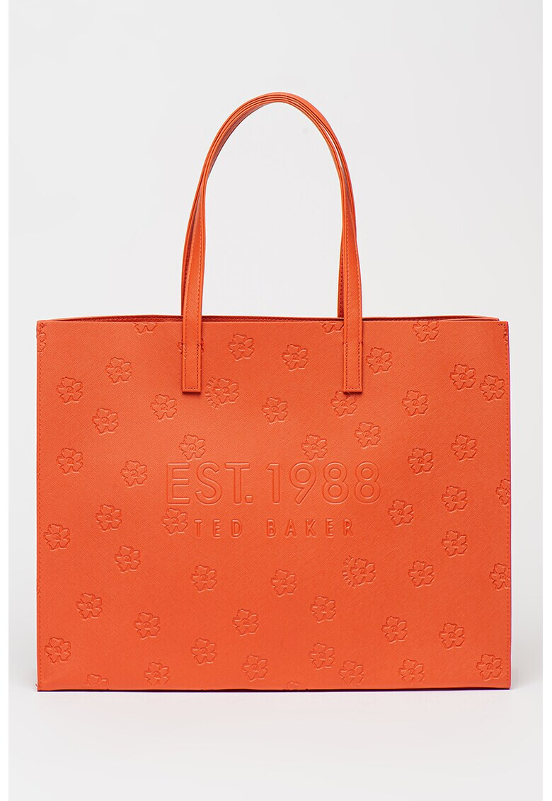 Ted Baker Шопинг чанта Luelcon с релефни цветя - Pepit.bg