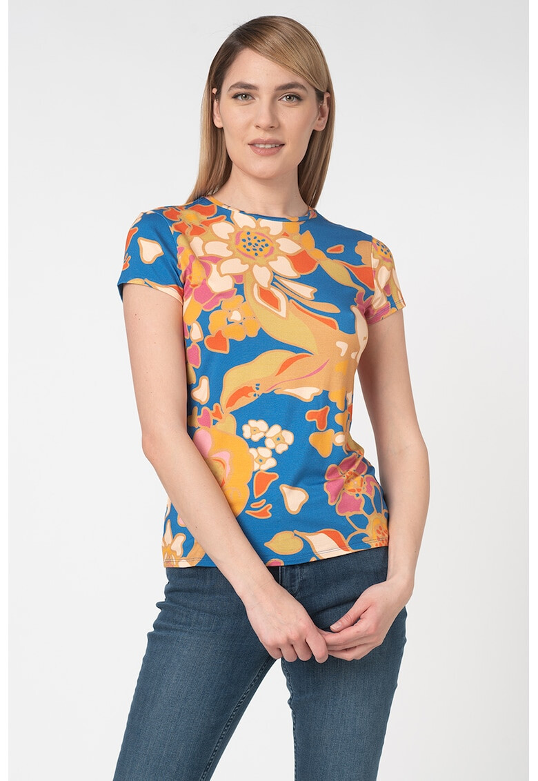 Ted Baker Тениска Bevilin с флорална шарка - Pepit.bg