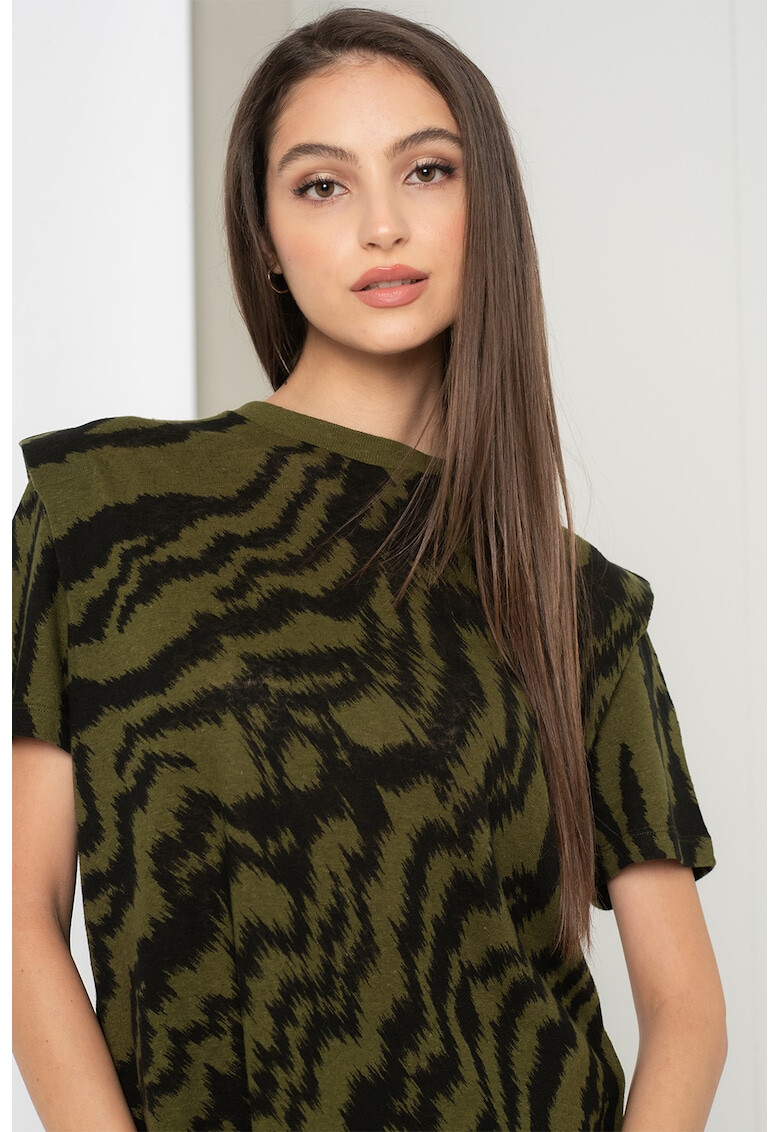 Ted Baker Тениска Cactai с лен - Pepit.bg