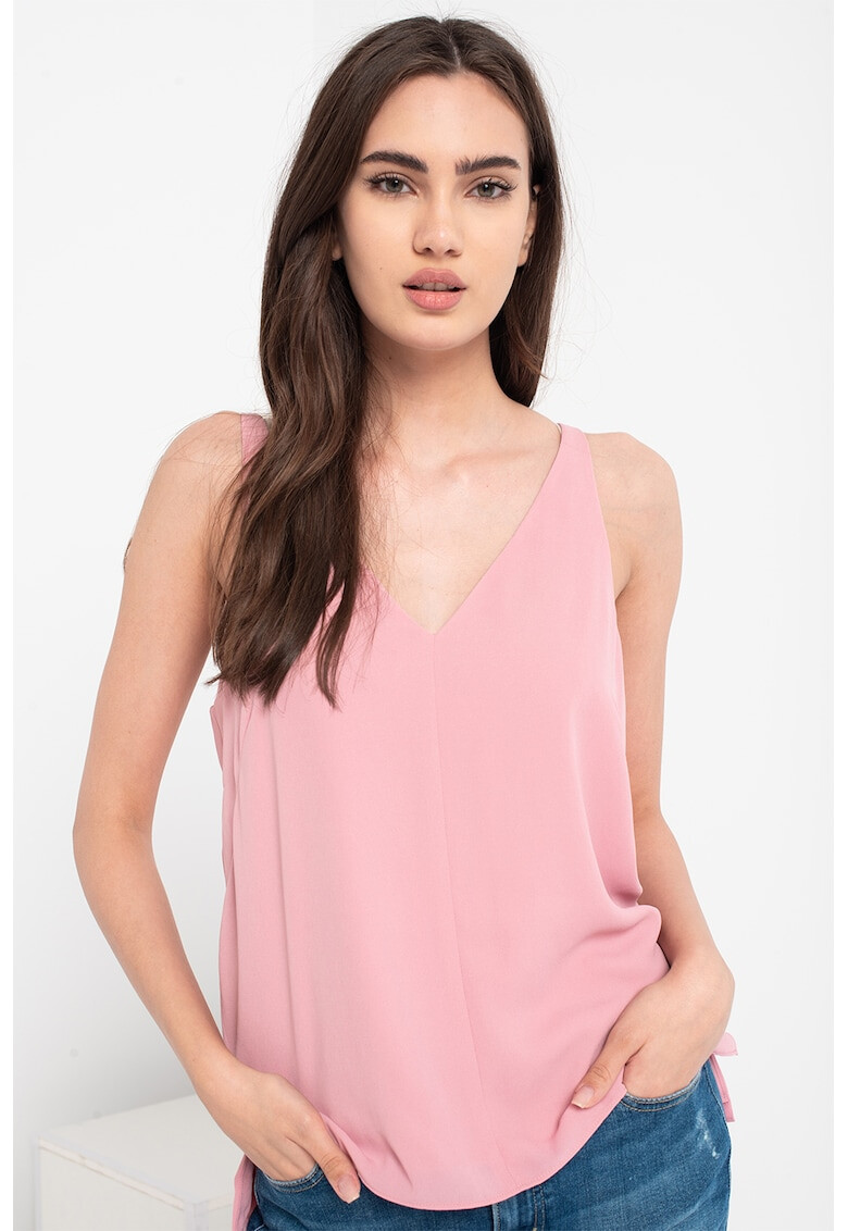 Ted Baker Топ Harriso с шпиц деколте - Pepit.bg