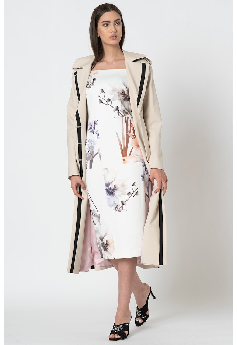 Ted Baker Тренч с контрасти - Pepit.bg