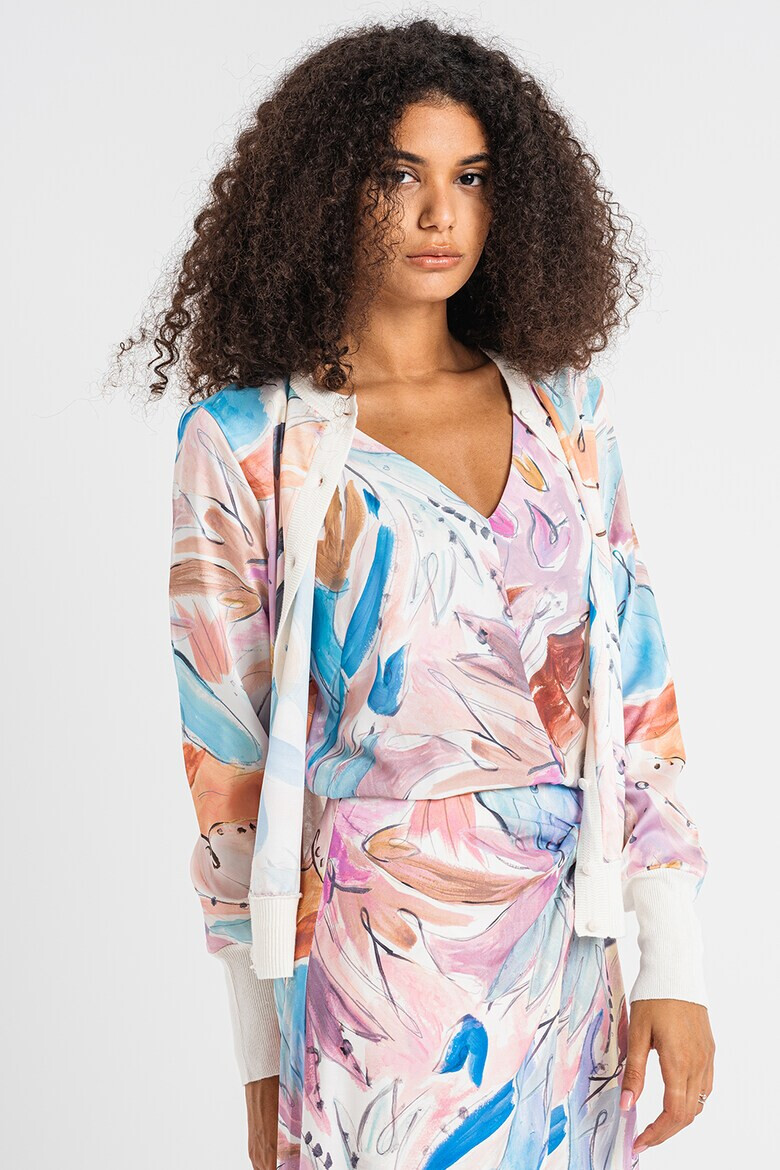 Ted Baker Жилетка с лен Ryvir с шарка - Pepit.bg