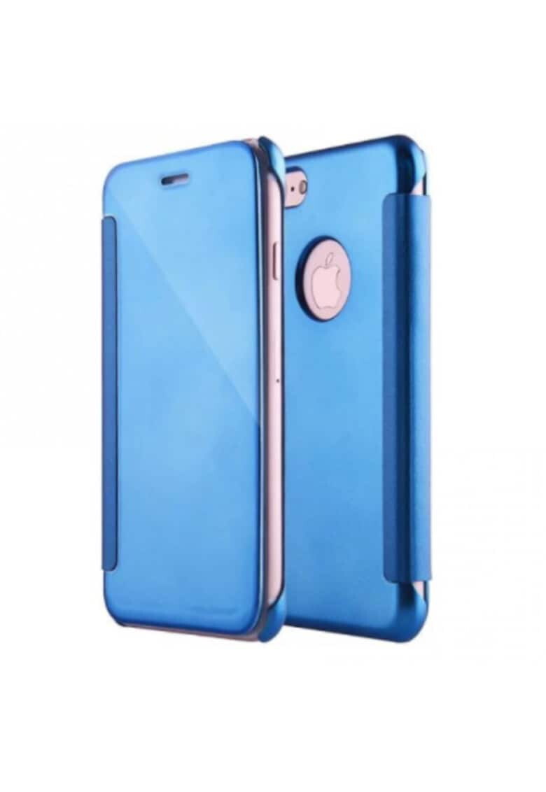 Tellur Предпазен калъф Mirror PU leather за Apple iPhone 8 / iPhone 7 Dark Blue - Pepit.bg