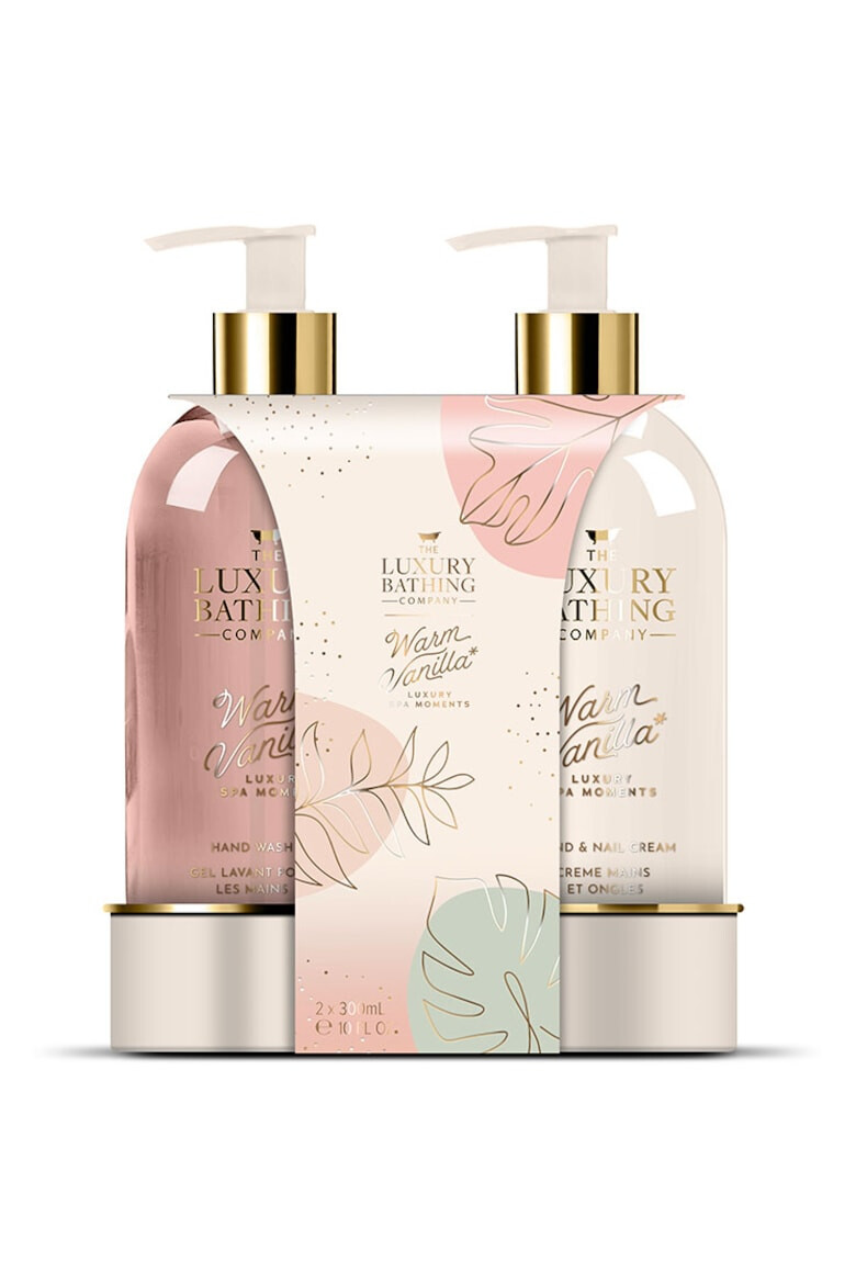 The Luxury Bathing Company Комплект Delightful Duo Warm Vanilla 600 мл - Pepit.bg