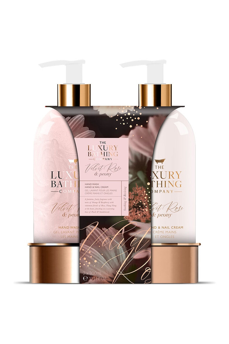 The Luxury Bathing Company Комплект Velvet Rose & Peony - 600 мл - Pepit.bg