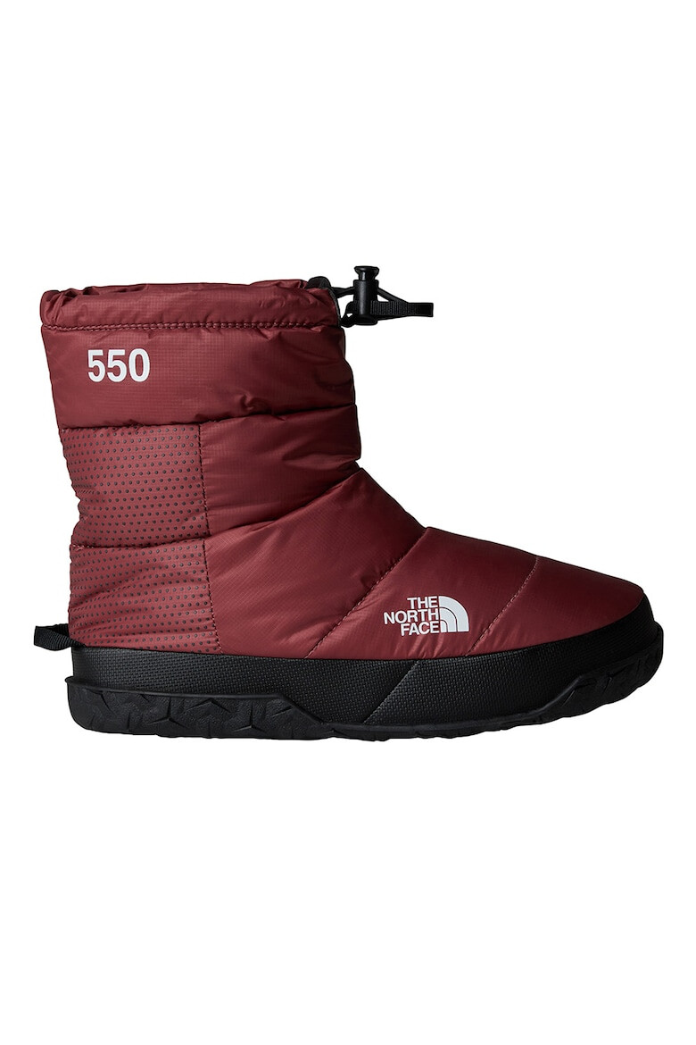 The North Face Боти с лого - Бордо/Черен - Pepit.bg