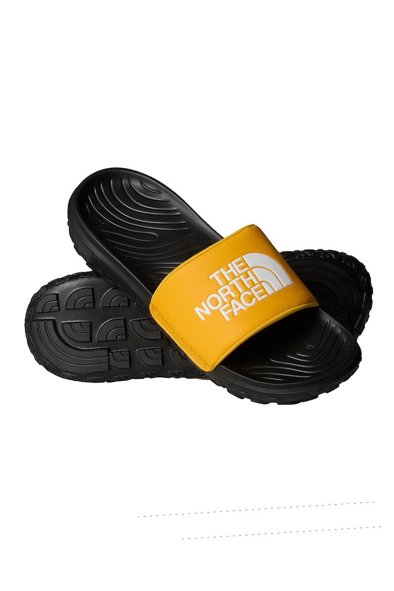 The North Face Чехли Never Stop с лого - Бял/Жълт - Pepit.bg