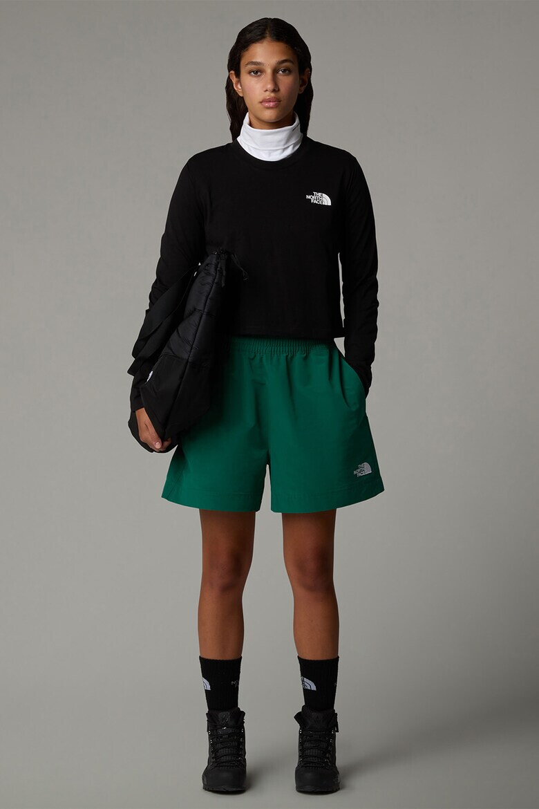 The North Face Къса блуза Simple Dome с лого - Pepit.bg