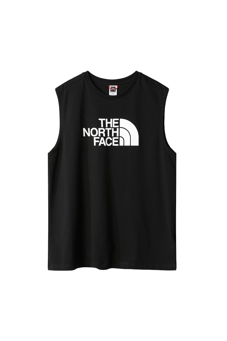 The North Face Памучен топ с лого - Pepit.bg