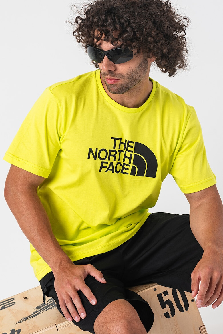 The North Face Памучна тениска с лого - Pepit.bg