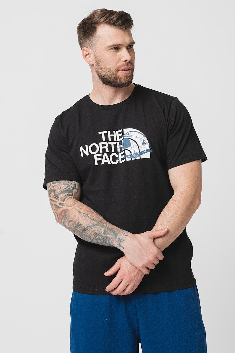 The North Face Тениска с овално деколте и лого - Pepit.bg