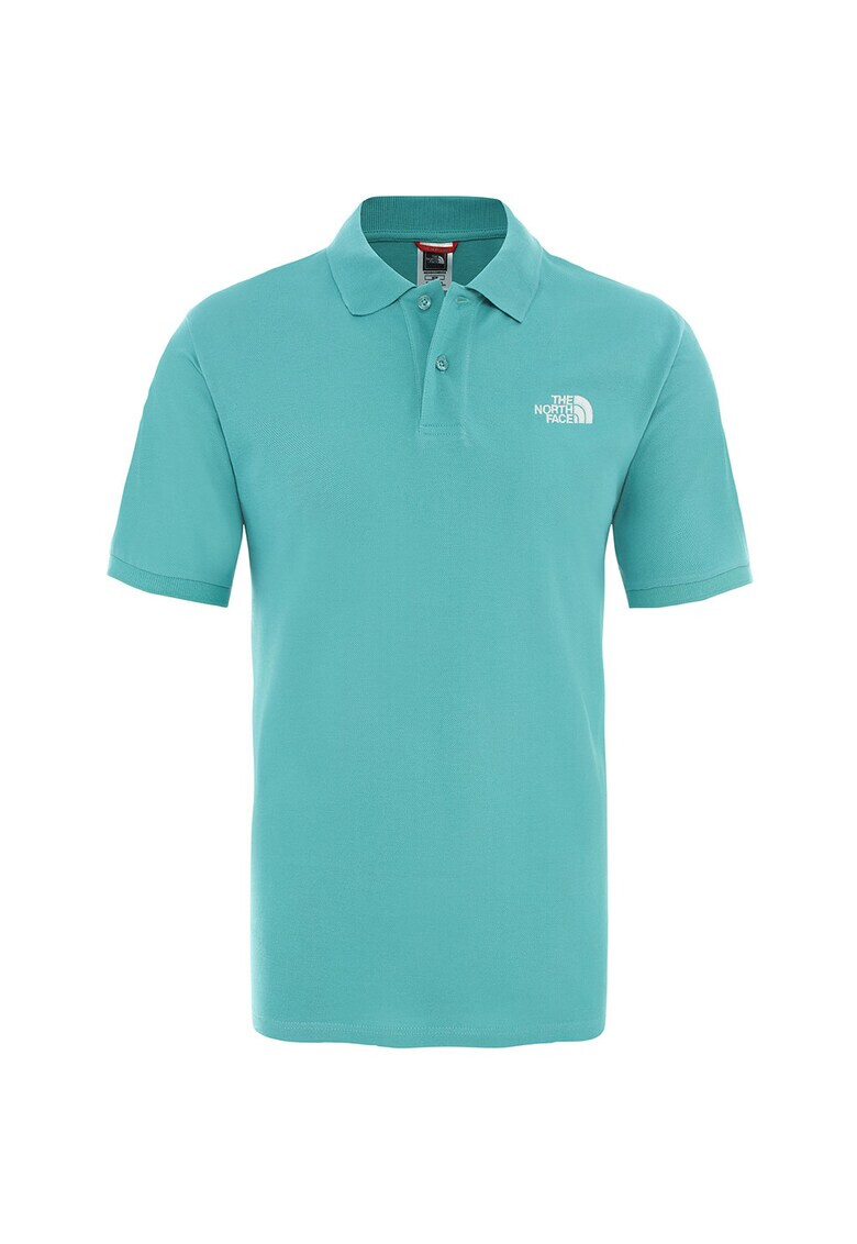The North Face Тениска с яка и бродирано лого - Pepit.bg