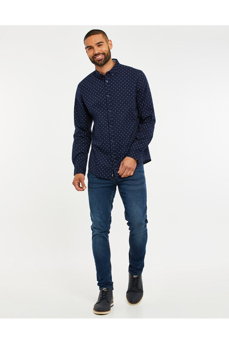 Threadbare Десенирана риза Trim 5663 - Pepit.bg