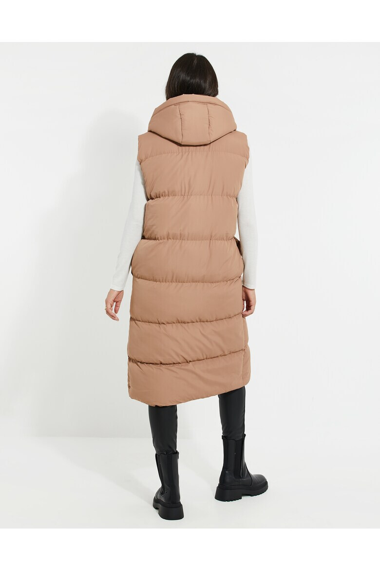 Threadbare Дълъг капитониран елек Viktoria 5117 - Pepit.bg