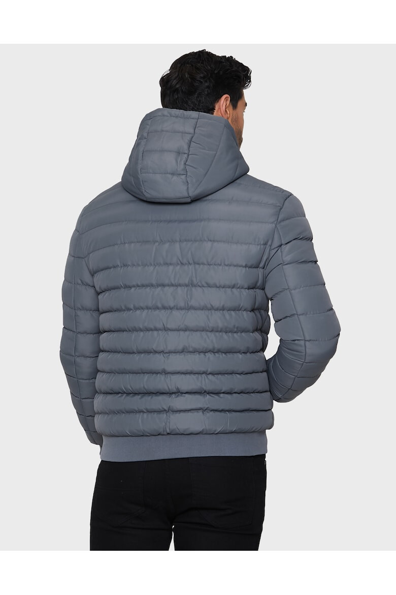 Threadbare Капитонирано яке Bescot 2231 с джобове с капаче - Въглен сиво - Pepit.bg