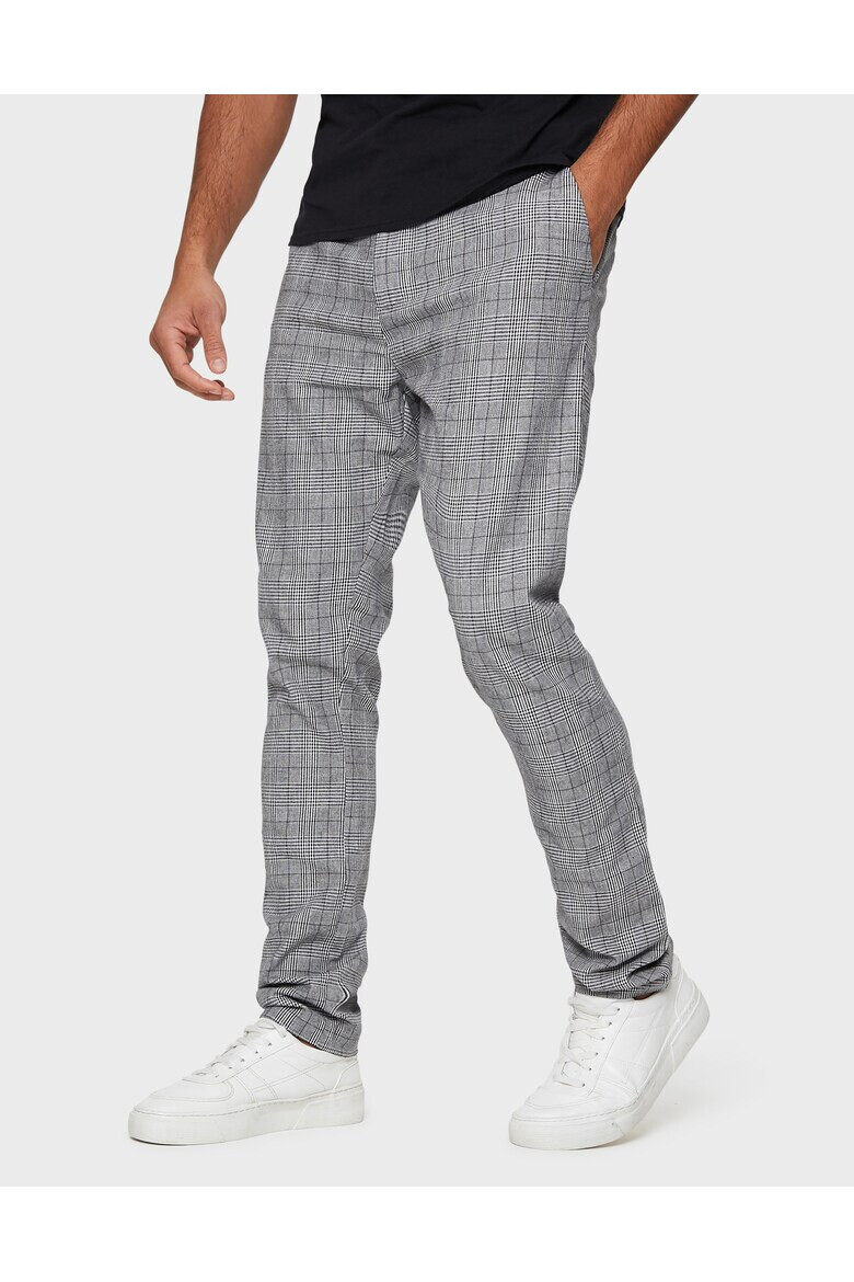 Threadbare Кариран панталон чино THB LUXE Jay 3707 - Pepit.bg