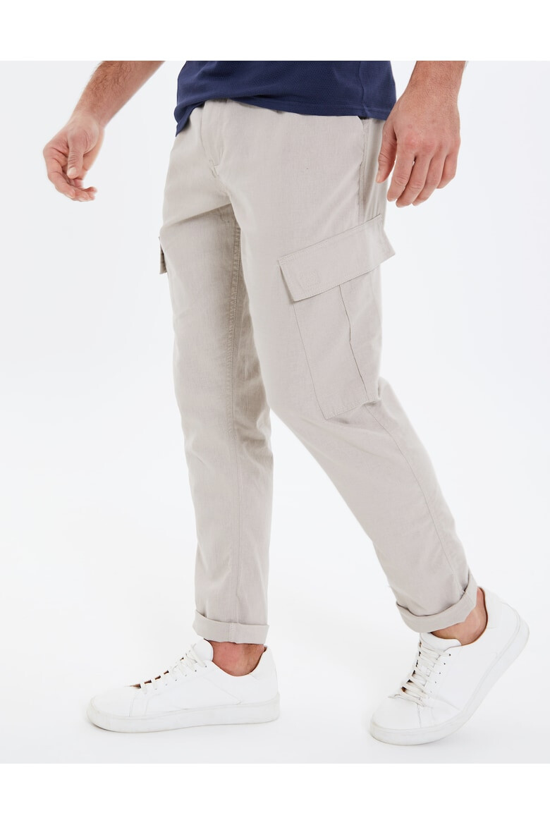 Threadbare Панталон карго Gordon 6863 с лен - Pepit.bg