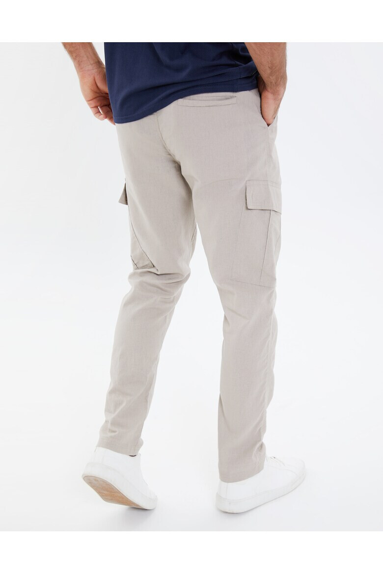 Threadbare Панталон карго Gordon 6863 с лен - Pepit.bg