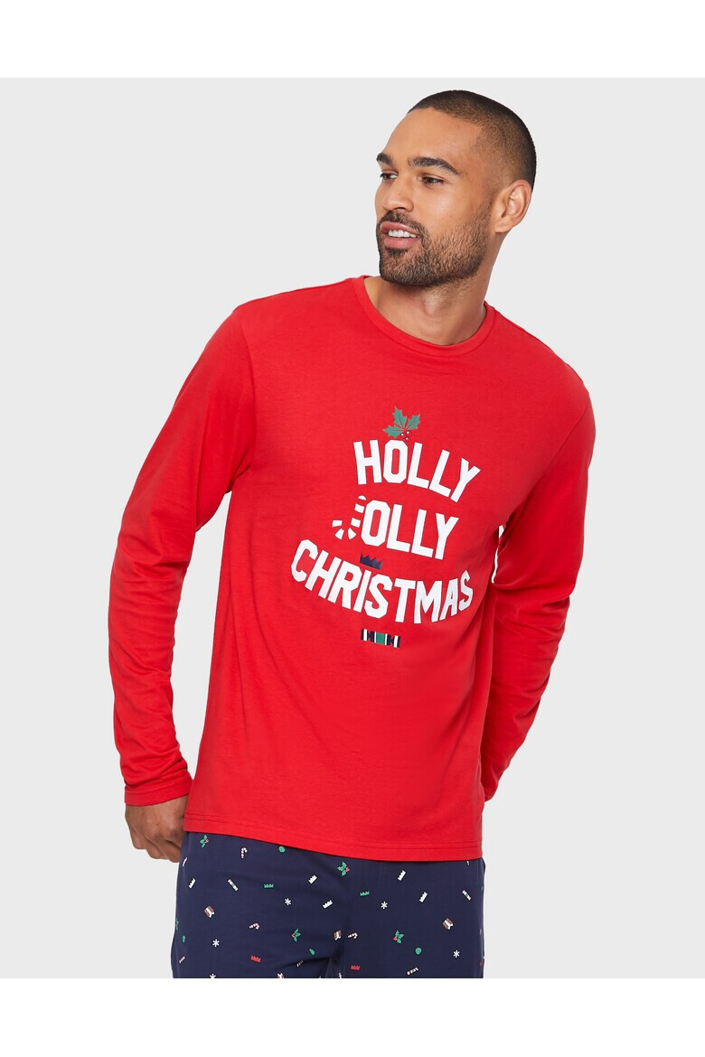 Threadbare Пижама Holly Jolly с щампа - Pepit.bg