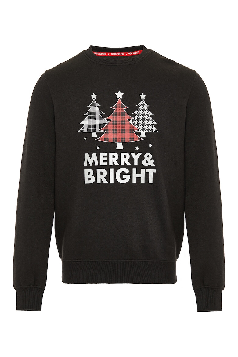 Threadbare Суитшърт Merry & Bright 5947 с коледни шарки - Pepit.bg