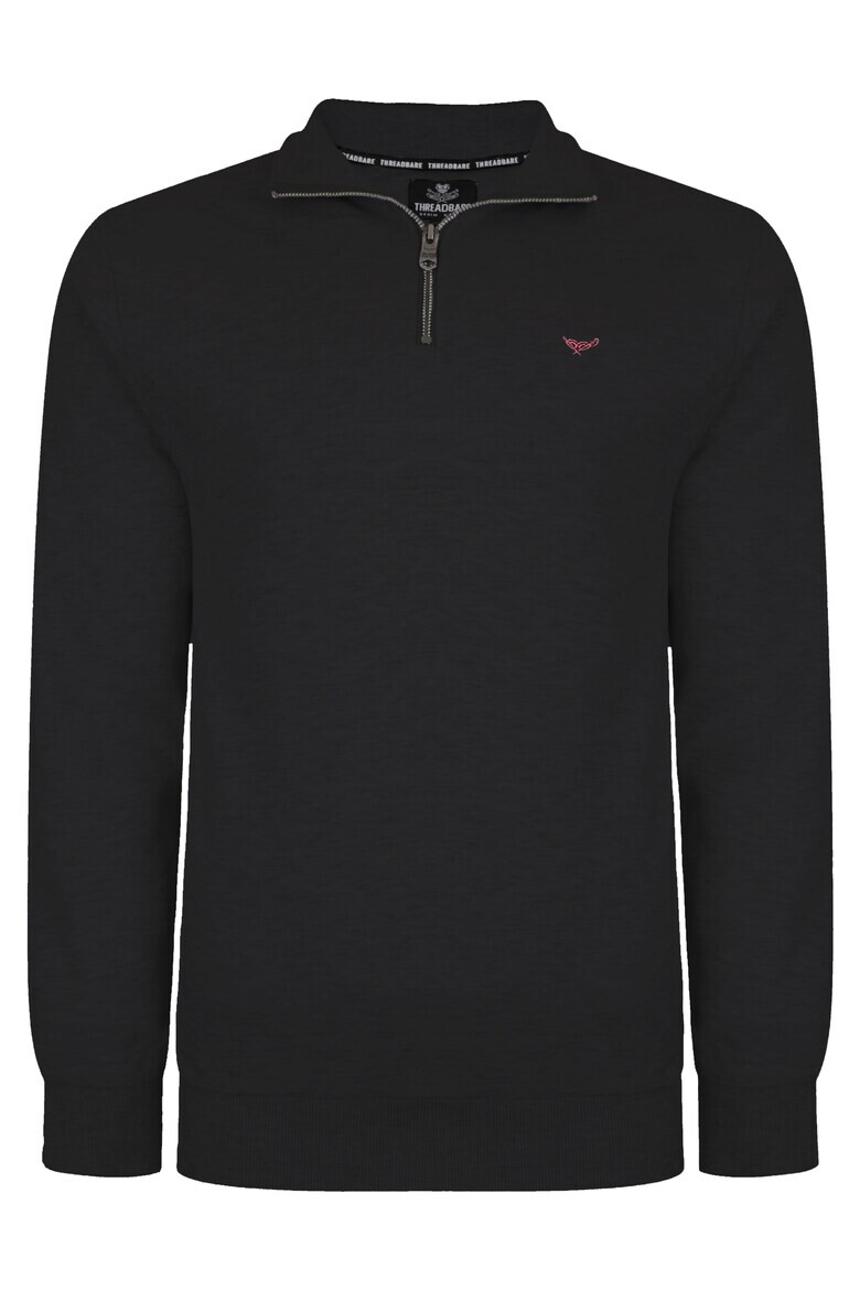 Threadbare Суитшърт Patrick 8347 с къс цип - Pepit.bg