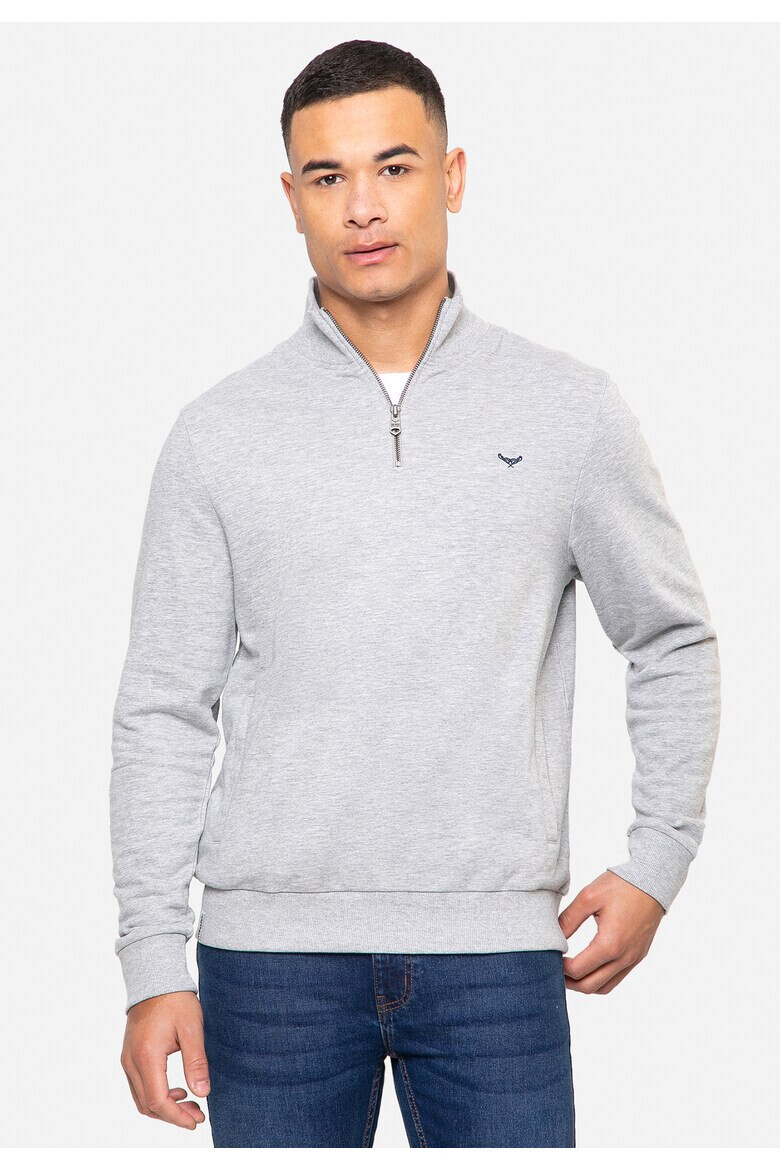 Threadbare Суитшърт Patrick 8347 с къс цип - Pepit.bg