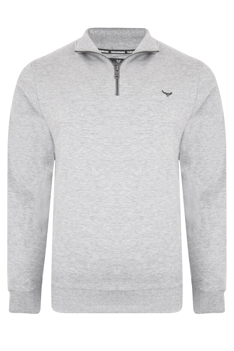 Threadbare Суитшърт Patrick 8347 с къс цип - Pepit.bg