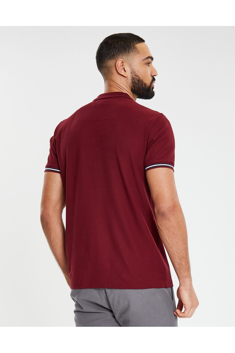 Threadbare Тениска Mayall 7151 от пике с яка - Pepit.bg