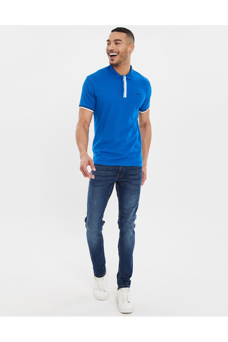 Threadbare Тениска Pomona 7171 от пике с яка - Pepit.bg