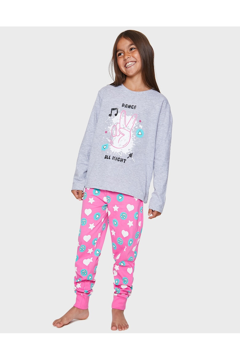 Threadgirls Дълга пижама с принт - Pepit.bg