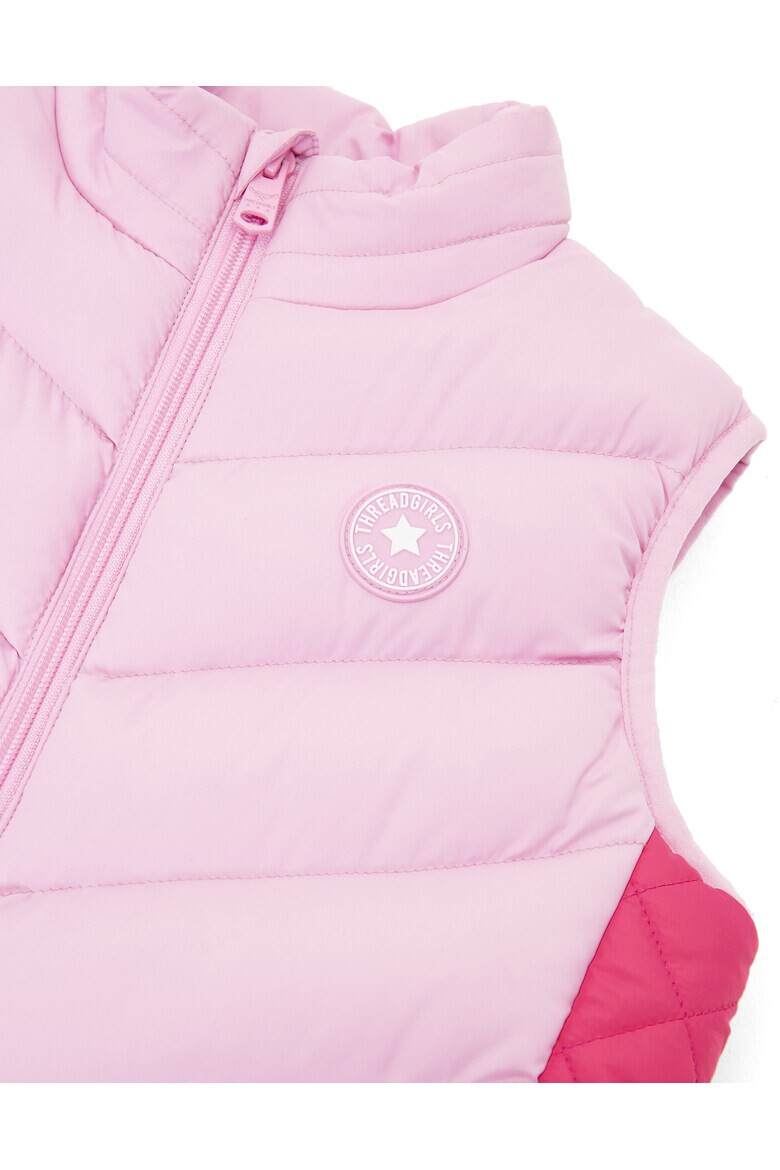 Threadgirls Капитониран елек с цип - Pepit.bg