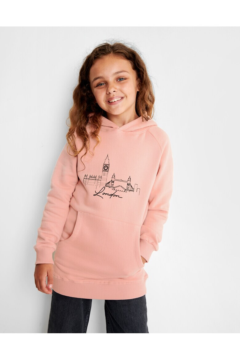 Threadgirls Худи с принт и ръкави реглан - Pepit.bg