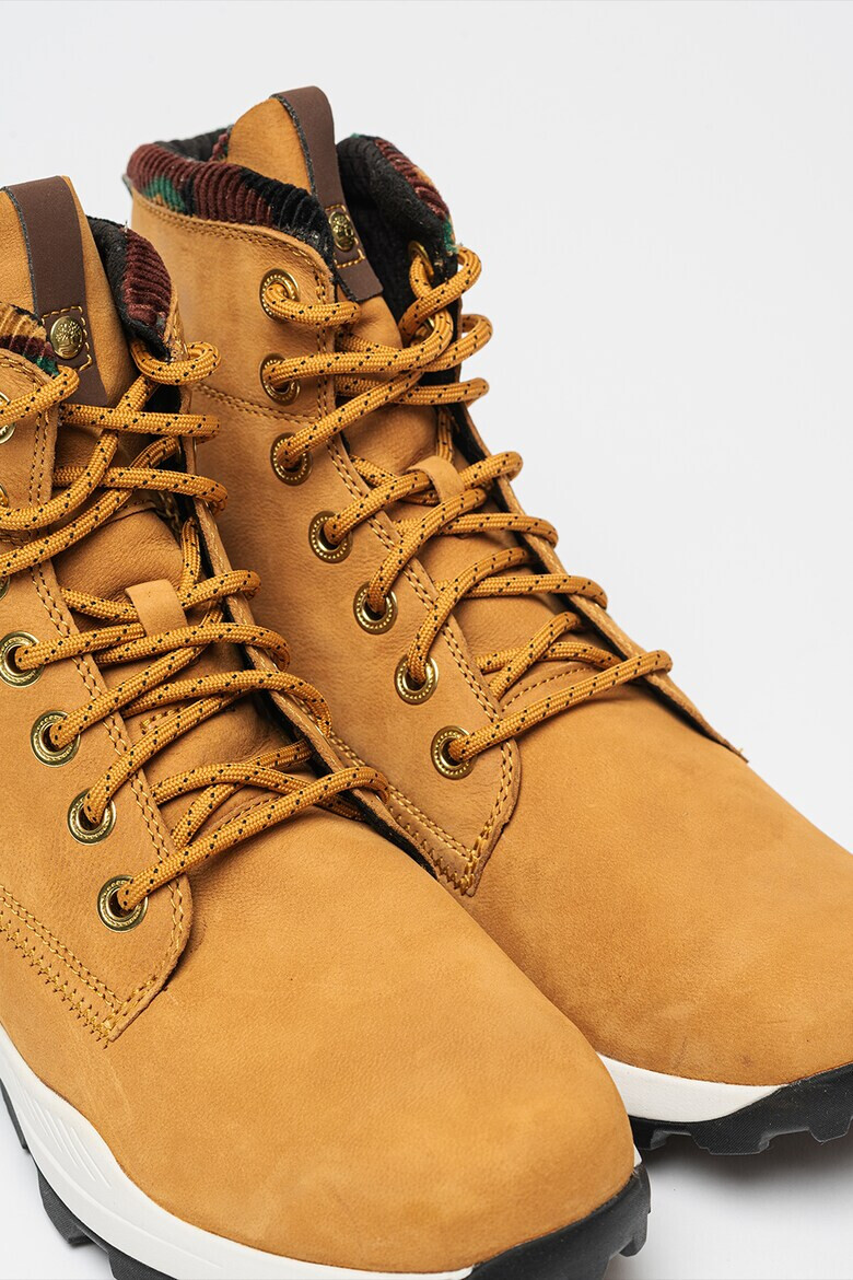 Timberland Боти Brooklyn от набук - Pepit.bg