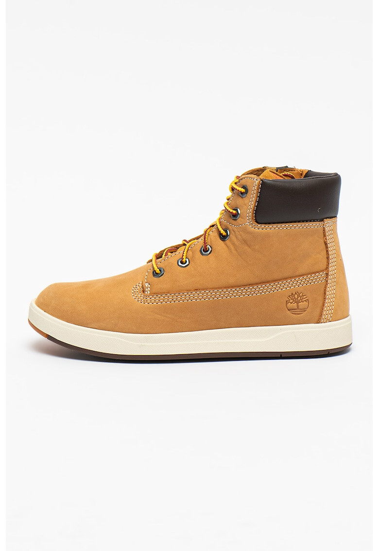 Timberland Боти Davis от набук и текстил - Pepit.bg