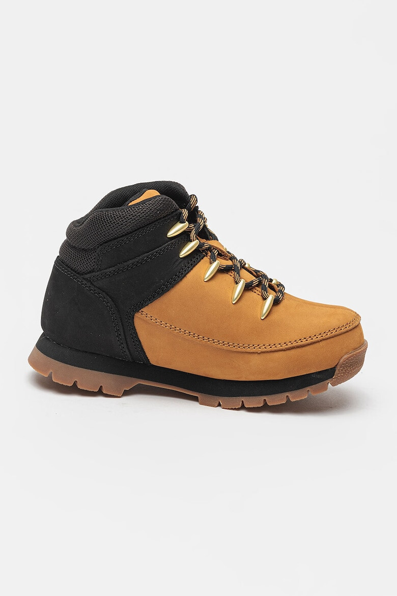 Timberland Боти Euro Sprint с връзки - Черен/Карамел - Pepit.bg