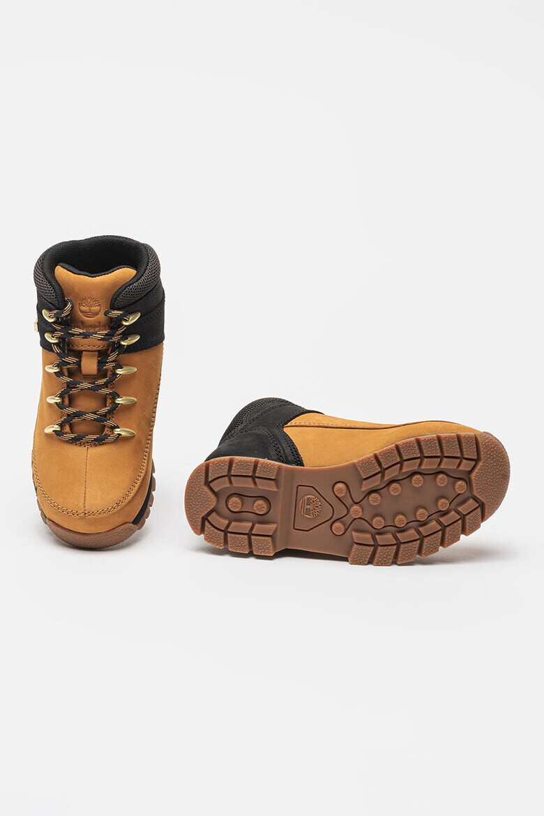 Timberland Боти Euro Sprint с връзки - Черен/Карамел - Pepit.bg